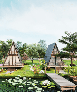 THIẾT KẾ KHU BUNGALOW NGHỈ DƯỠNG